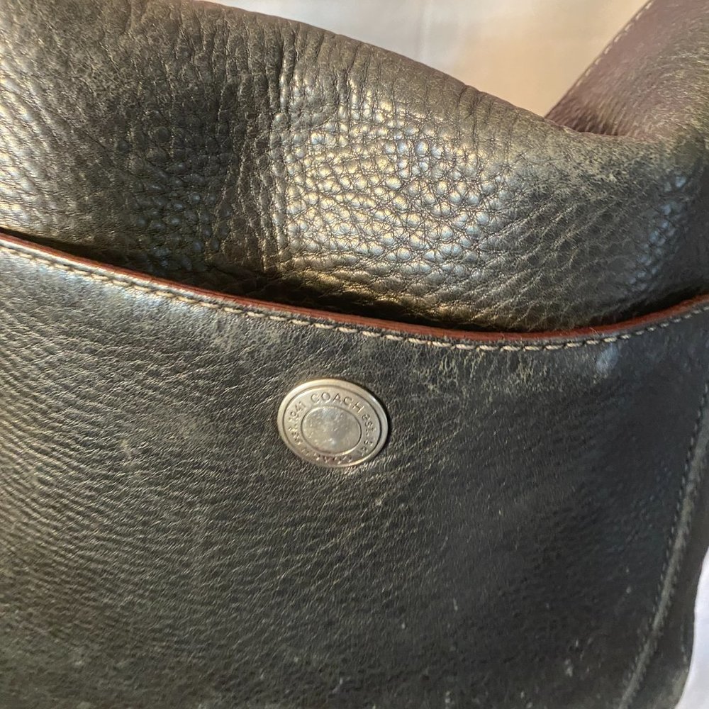 Vintage Leather Coach Hobo Bag - Picture 5 of 13